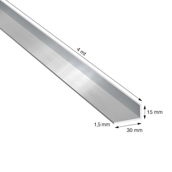 L, 30x15x1,5 mm, GREZZO, METRI 4