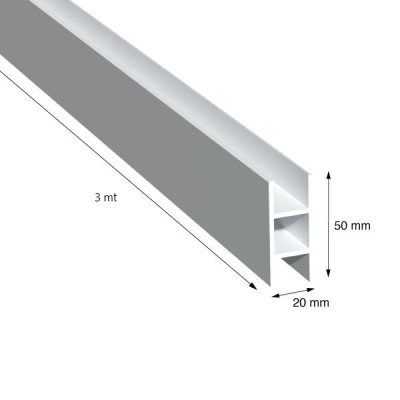 U PER PANNELLI, 20x50 mm,...