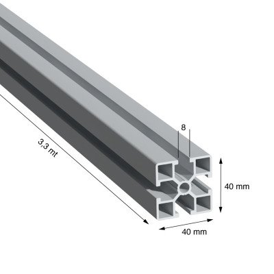 P. STRUTTURALE, 40x40 mm,...