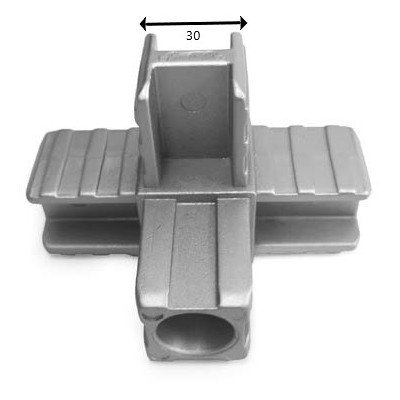 GIUNTO A 4 VIE IN ALLUMINIO...