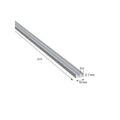 DOPPIA U, 16x7 mm,...