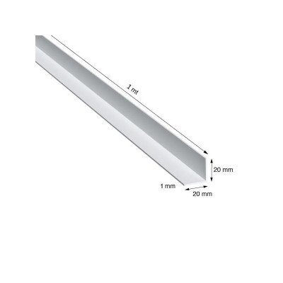 ANGOLARE, 20x20x1,0 mm,...